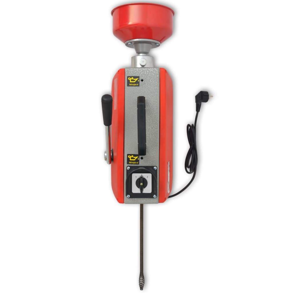 vidaXL Rohrreinigungsmaschine 250W 15mx16mm / 4,5mx9,5mm