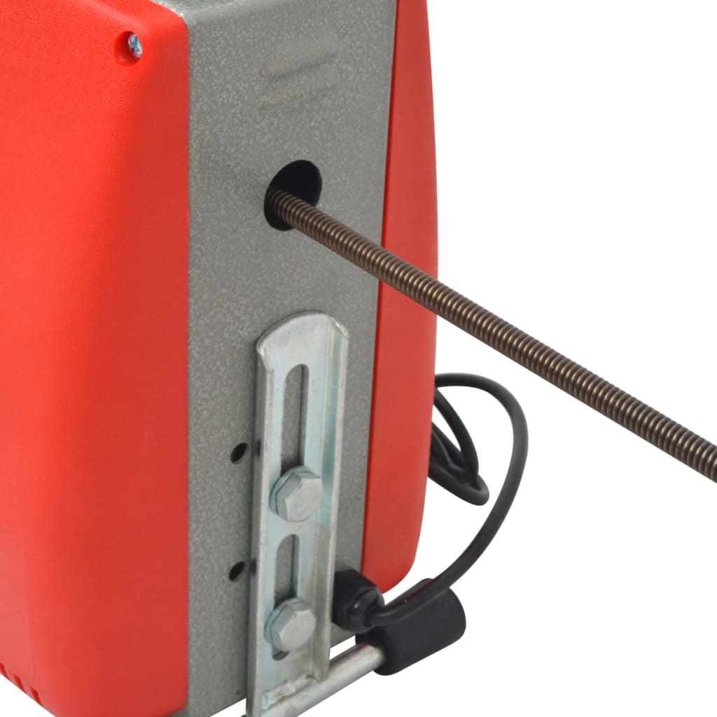 vidaXL Rohrreinigungsmaschine 250W 15mx16mm / 4,5mx9,5mm
