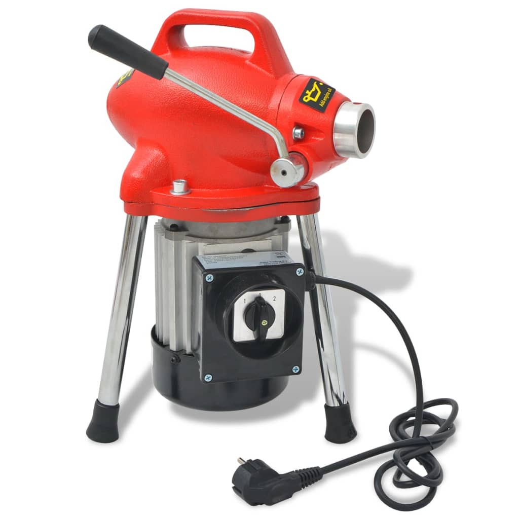 vidaXL Rohrreinigungsmaschine 250W 12,5mx16mm / 4,5mx9,5mm