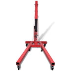 vidaXL Werkstattkran 2 Tonnen Klappbar 88,2 kg