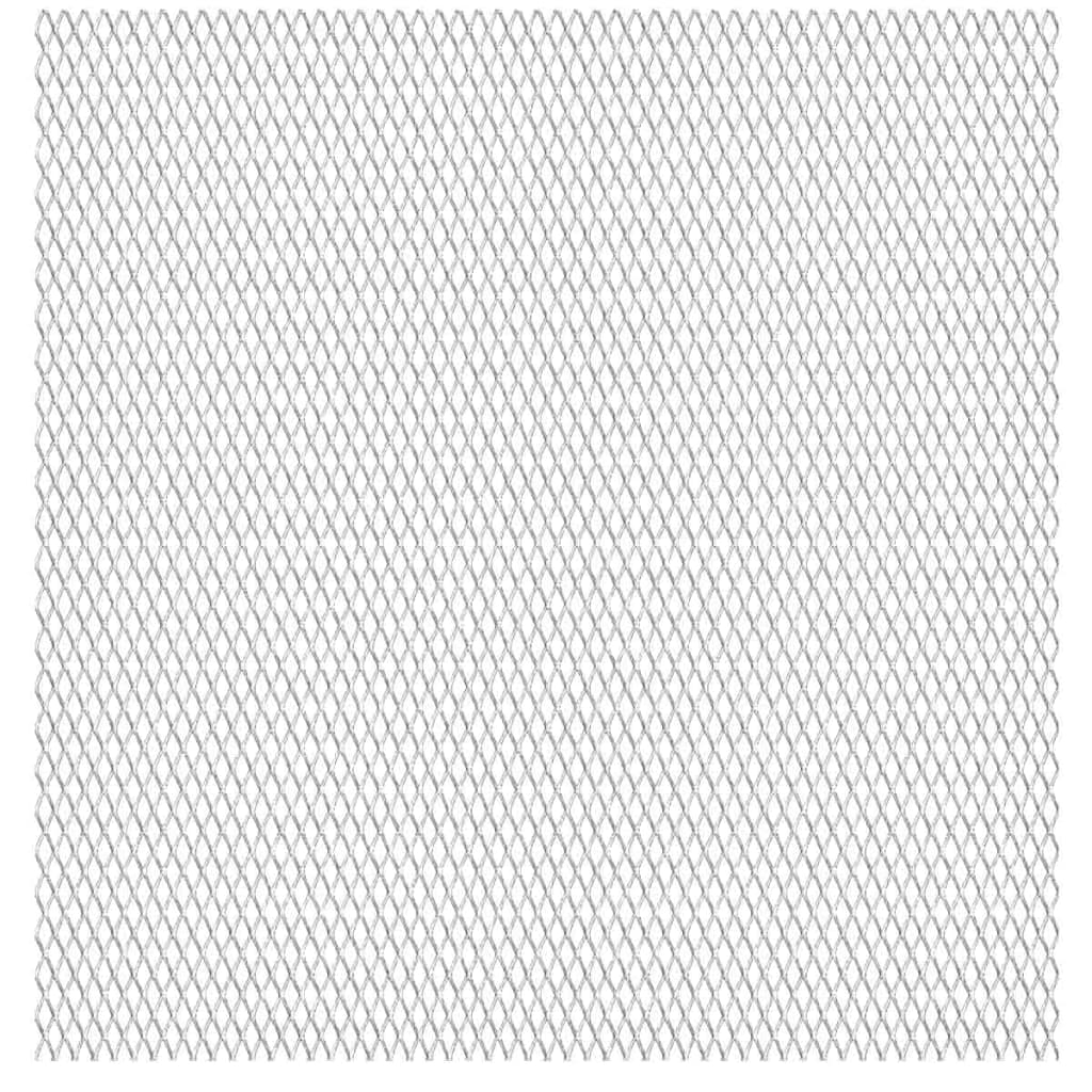 vidaXL Gittermatte Streckmetall Edelstahl 50×50 cm 20×10×2 mm