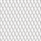 vidaXL Gittermatte Streckmetall Edelstahl 50×50 cm 20×10×2 mm