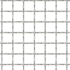 vidaXL Wellengitter Edelstahl 50×50 cm 11×11×2 mm