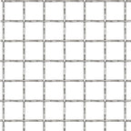 vidaXL Wellengitter Edelstahl 50×50 cm 11×11×2 mm