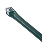 vidaXL Pflanzstäbe 10 Stk. 1 m Metall Grün