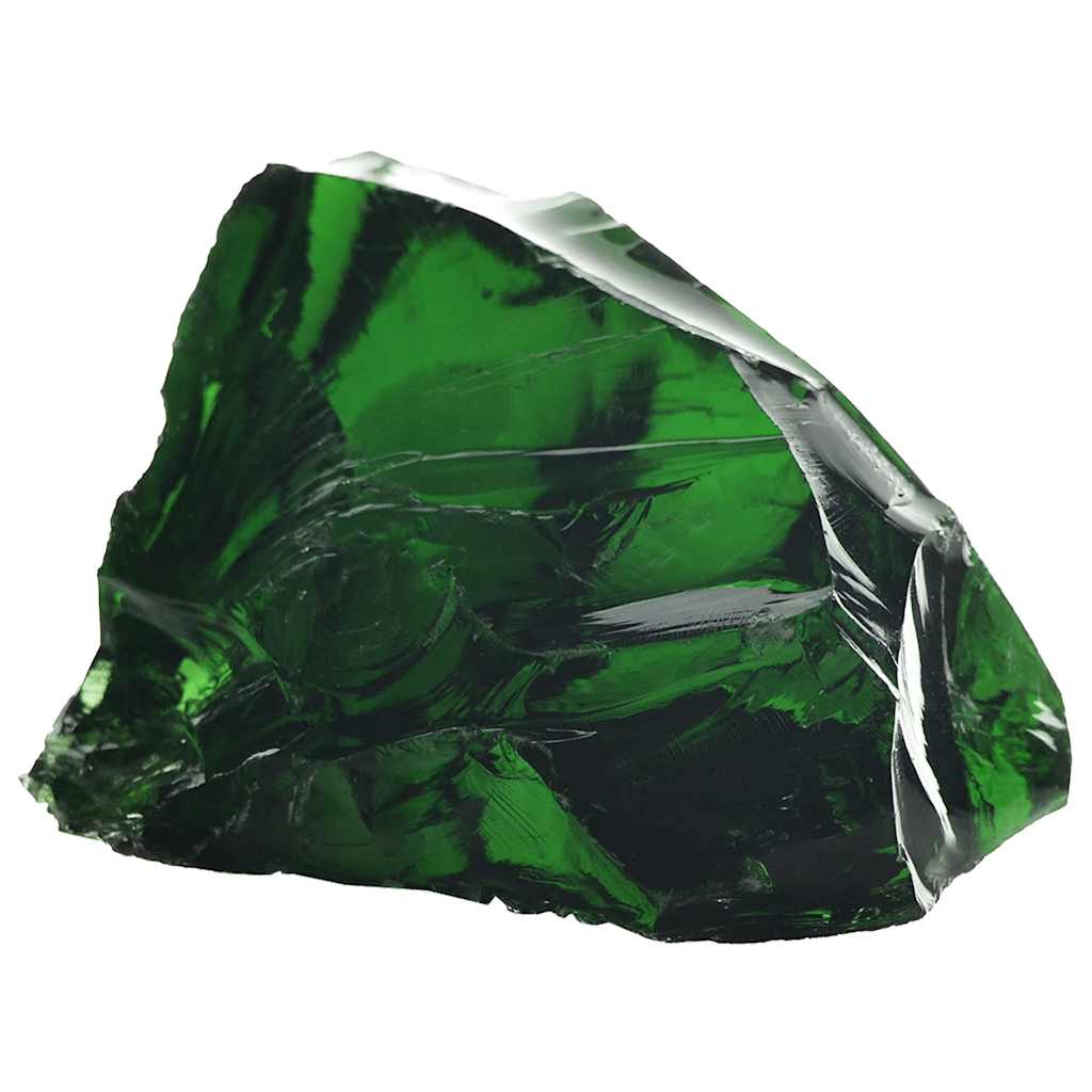 vidaXL Gabionensteine aus Glas Grün 60-120 mm 25 kg