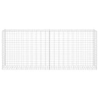 vidaXL Gabione Verzinkter Stahl 85x30x200 cm