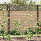 vidaXL Tomaten-Spiralstäbe 50 Stk. 170 cm Verzinkter Stahl