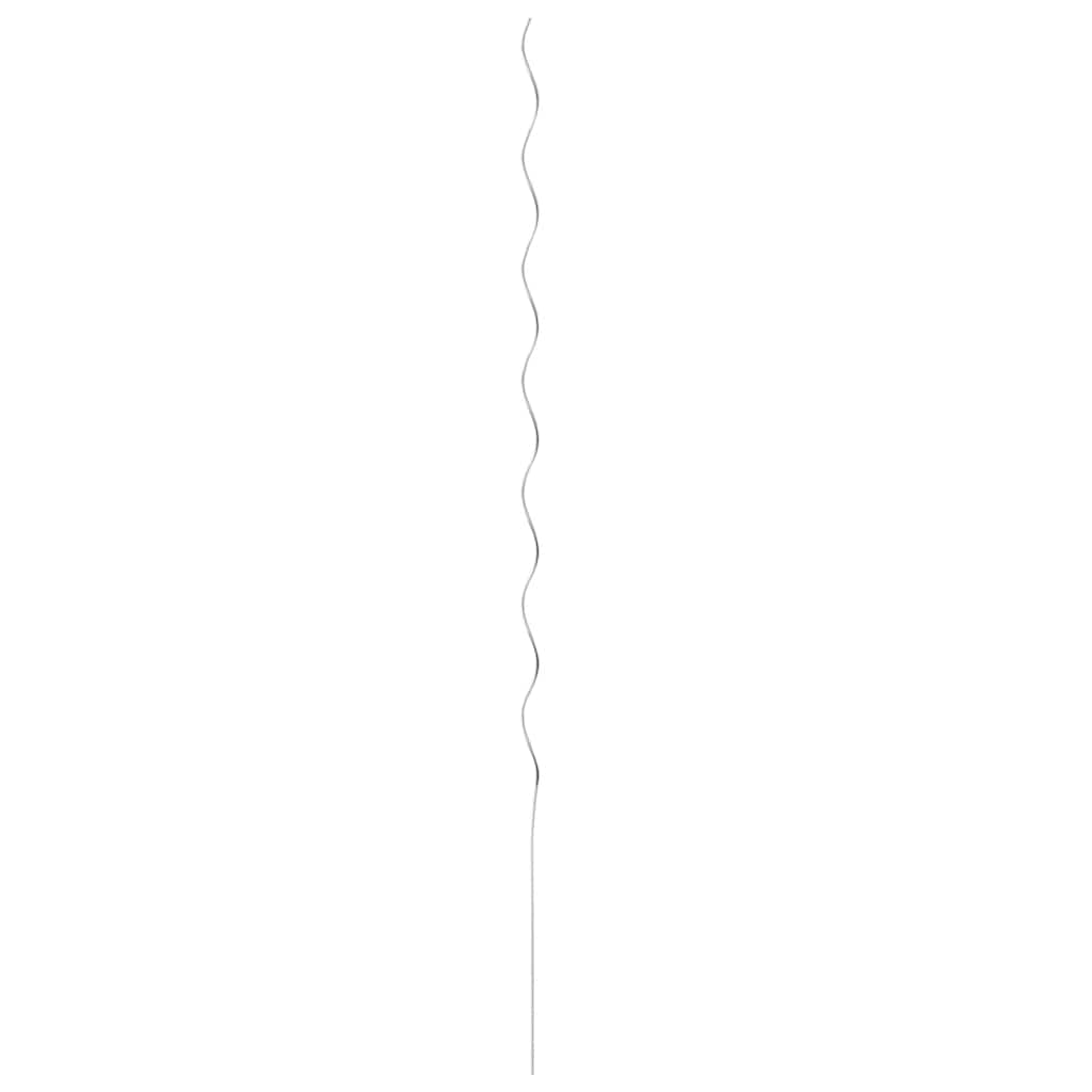 vidaXL Tomaten-Spiralstäbe 50 Stk. 170 cm Verzinkter Stahl
