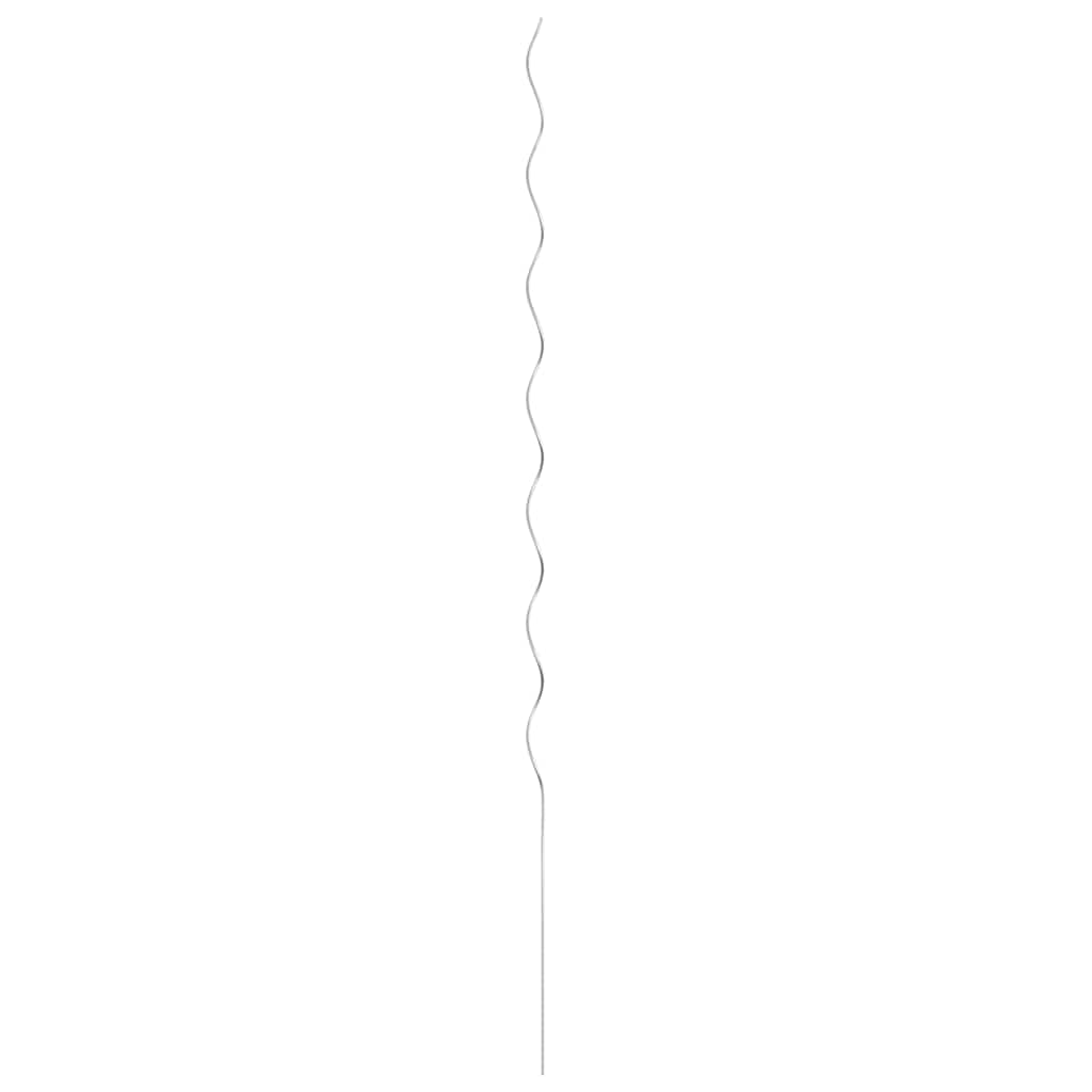 vidaXL Tomaten-Spiralstäbe 20 Stk. 170 cm Verzinkter Stahl