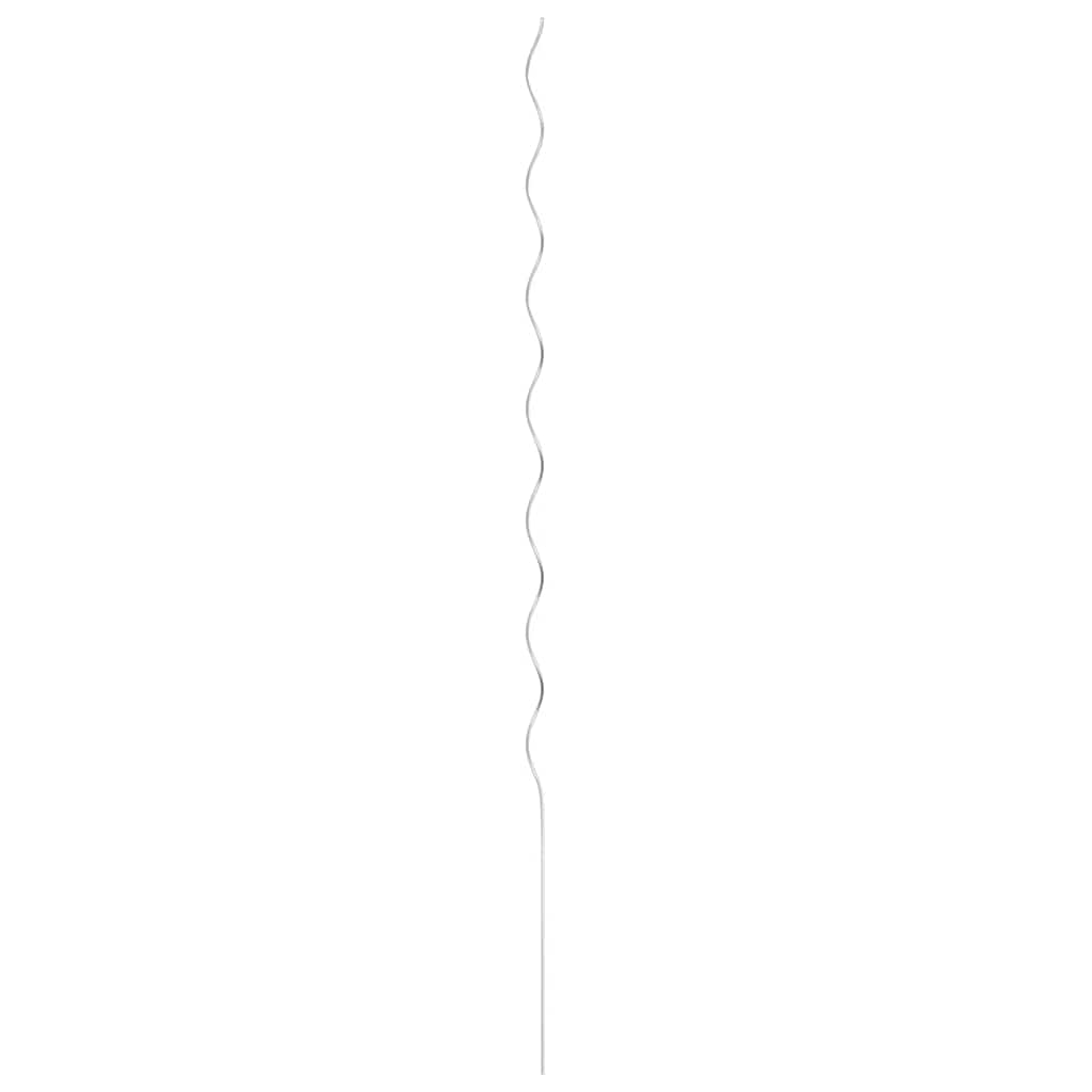 vidaXL Tomaten-Spiralstäbe 20 Stk. 170 cm Verzinkter Stahl