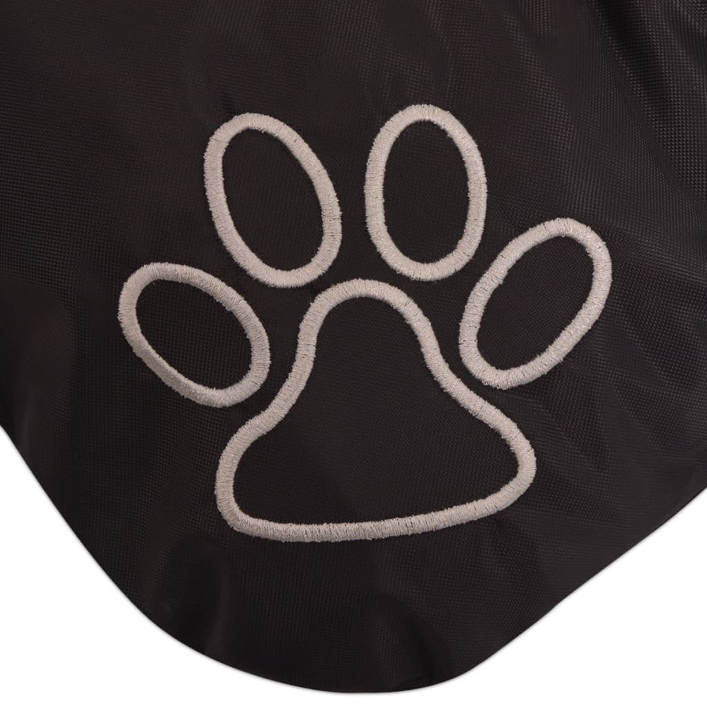 vidaXL Hundebett Größe XL Schwarz