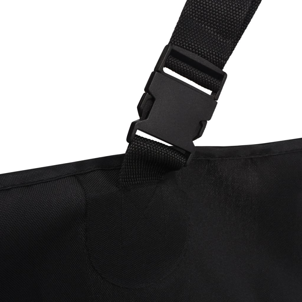 vidaXL Haustier-Rücksitzbezug 148x142 cm Schwarz