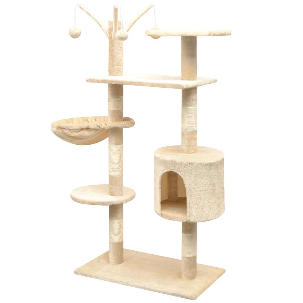 vidaXL Katzen-Kratzbaum 125 cm Grau