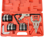 vidaXL 11-tlg. Kolbenring Spannband Set