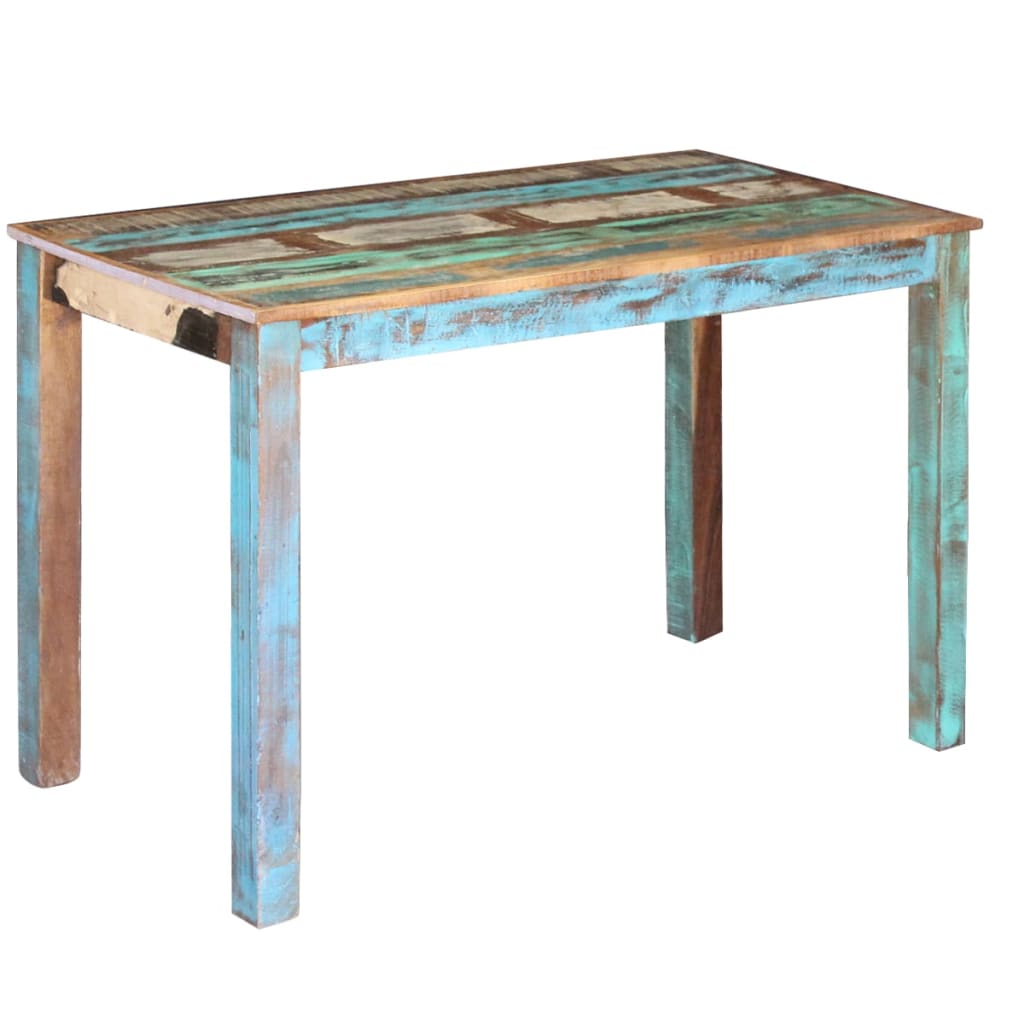vidaXL Esszimmertisch Altholz Massiv 115x60x76 cm