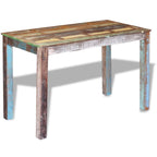 vidaXL Esszimmertisch Altholz Massiv 115x60x76 cm