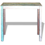 vidaXL Bartisch Altholz Massiv 115x60x107 cm