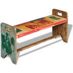 vidaXL Sitzbank Cola Altholz 100x30x50 cm