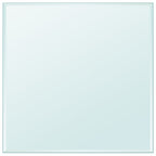 vidaXL Tischplatte aus gehärtetem Glas quadratisch 700x700 mm