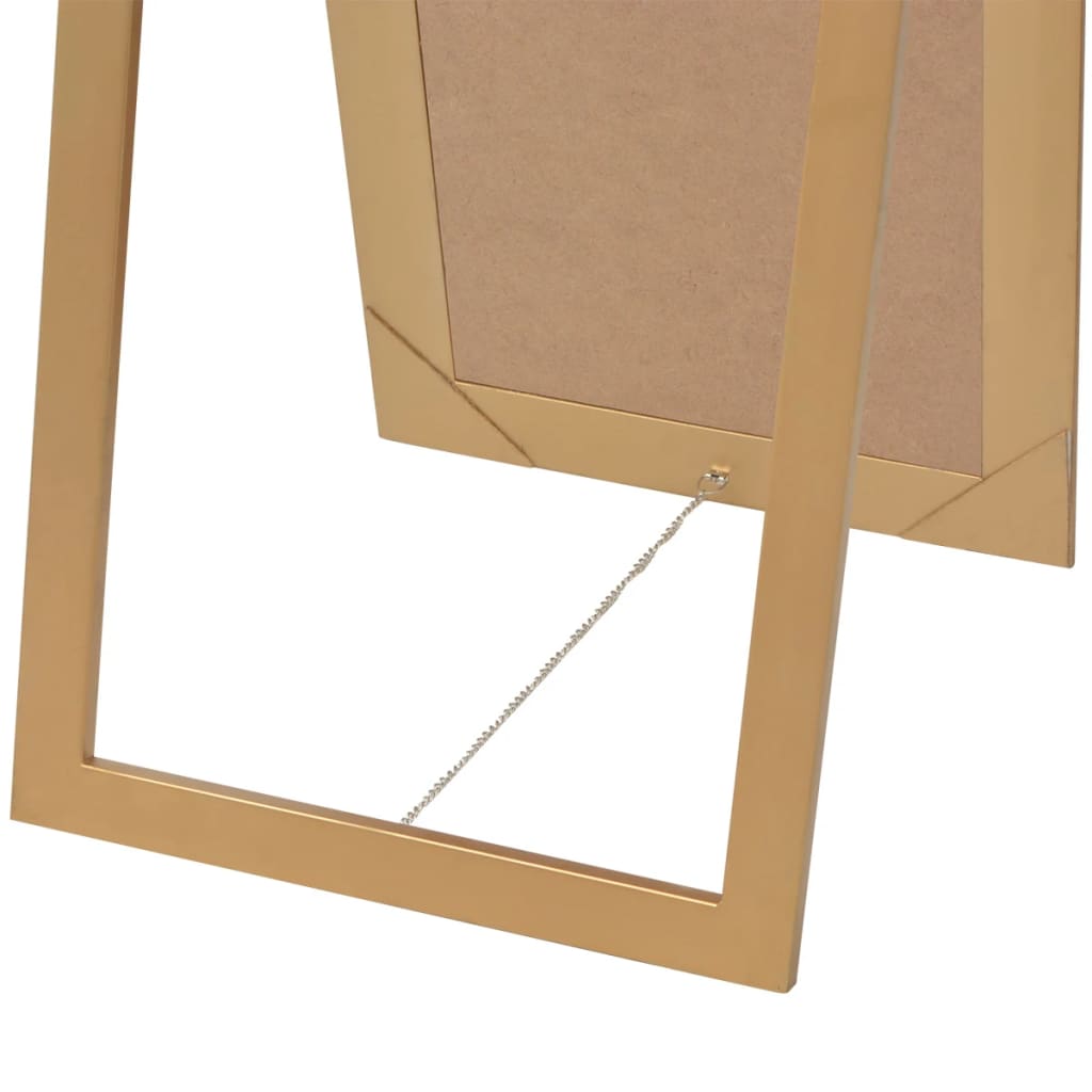 vidaXL Standspiegel im Barock-Stil 160x40 cm Golden