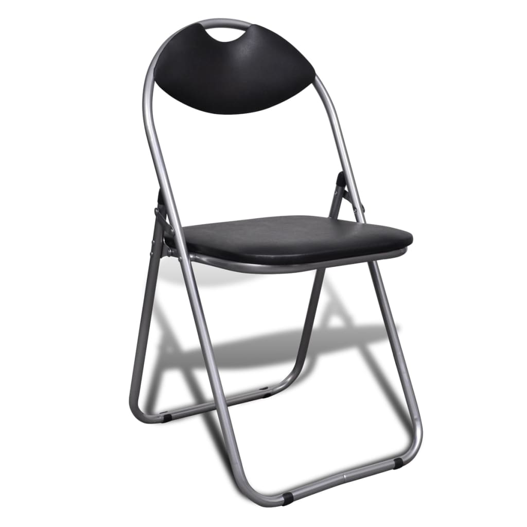 vidaXL Klappstühle 6 Stk. Kunstleder