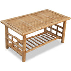 vidaXL Couchtisch Bambus