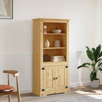 vidaXL Buffetschrank Mexiko-Stil Kiefernholz 80x40x170 cm