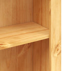 vidaXL Bücherschrank 4 Fächer Mexiko-Stil Kiefernholz 80x29x150 cm