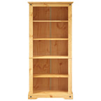vidaXL Bücherschrank 5 Fächer Mexiko-Stil Kiefernholz 80x40x170 cm