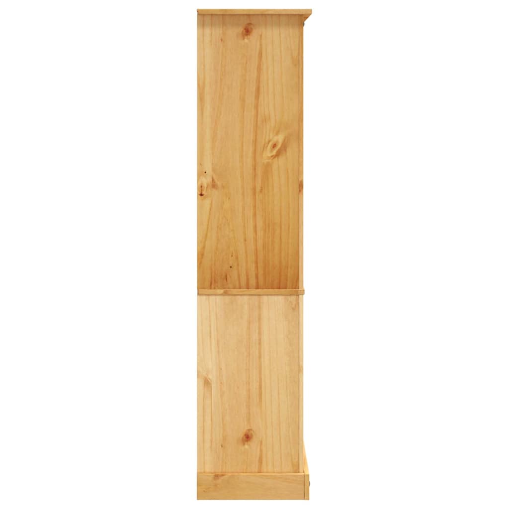 vidaXL Bücherschrank 5 Fächer Mexiko-Stil Kiefernholz 80x40x170 cm