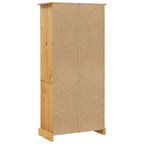 vidaXL Bücherschrank 5 Fächer Mexiko-Stil Kiefernholz 80x40x170 cm