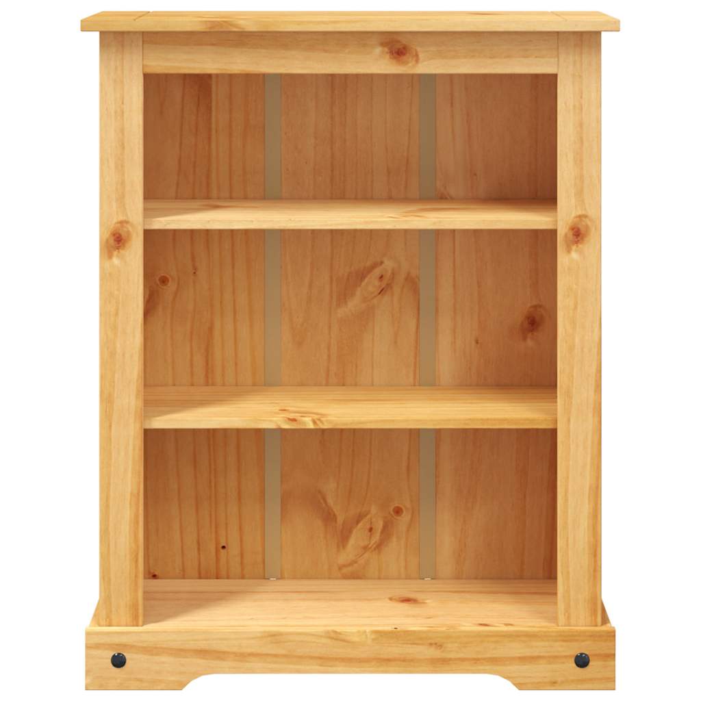 vidaXL Bücherschrank 3 Fächer Mexiko-Stil Kiefernholz 80x29x100 cm