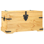 vidaXL Truhe Mexiko-Stil Kiefernholz 91x49,5x47 cm