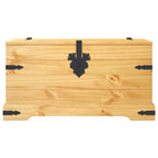 vidaXL Truhe Mexiko-Stil Kiefernholz 91x49,5x47 cm