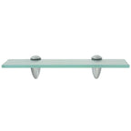 vidaXL Schweberegal Glas 30x10 cm 8 mm