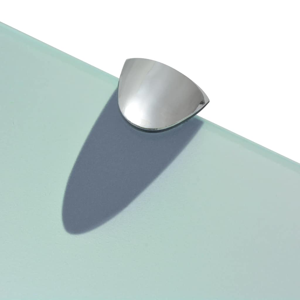 vidaXL Schweberegal Glas 30x10 cm 8 mm