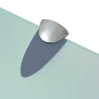 vidaXL Schweberegal Glas 30x10 cm 8 mm