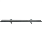 vidaXL Schwebendes Regal Glas 50x10 cm 8 mm
