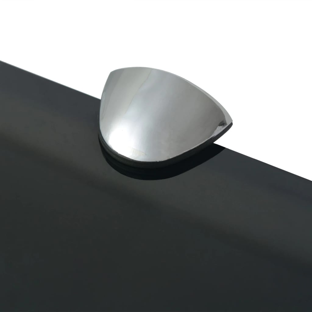 vidaXL Schwebendes Regal Glas 50x10 cm 8 mm