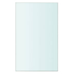 vidaXL Regalboden Glas Transparent 20x12 cm