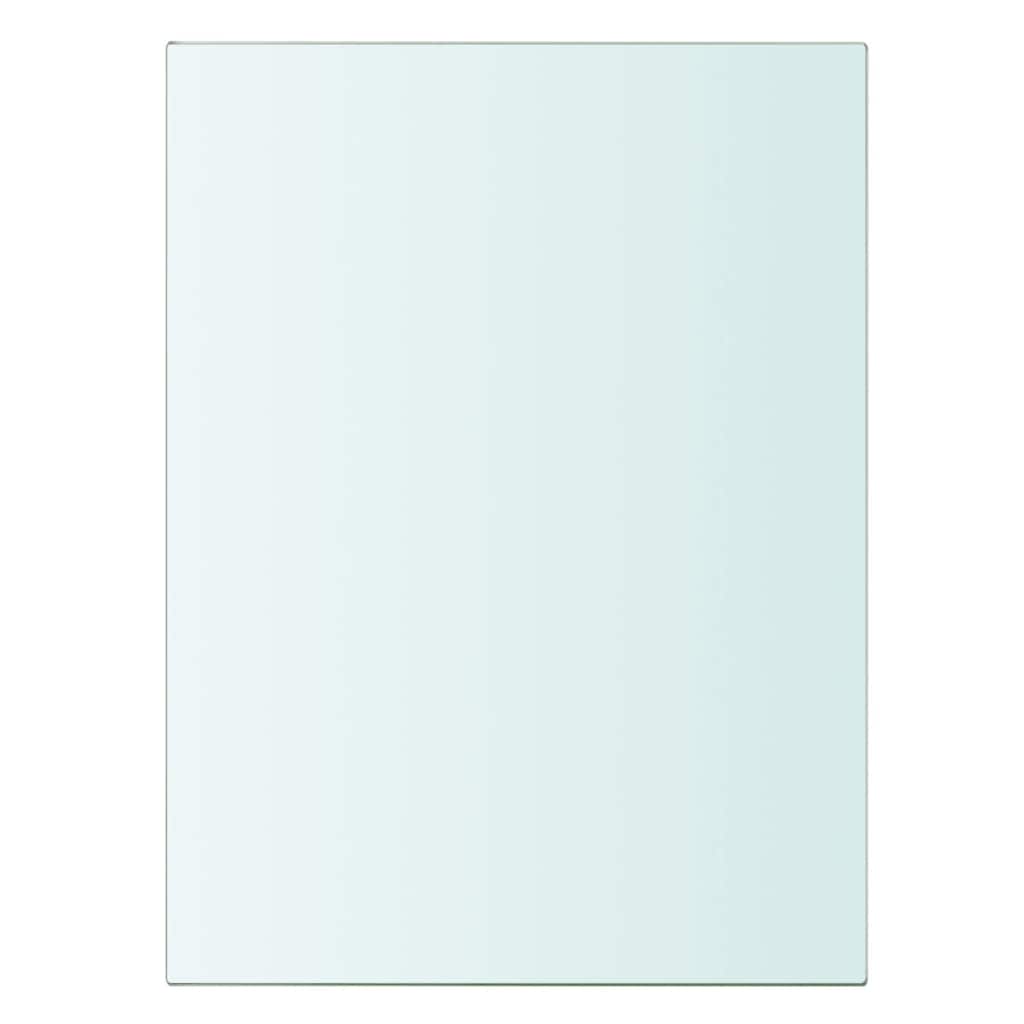 vidaXL Regalboden Glas Transparent 20x12 cm