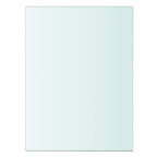 vidaXL Regalboden Glas Transparent 20x12 cm