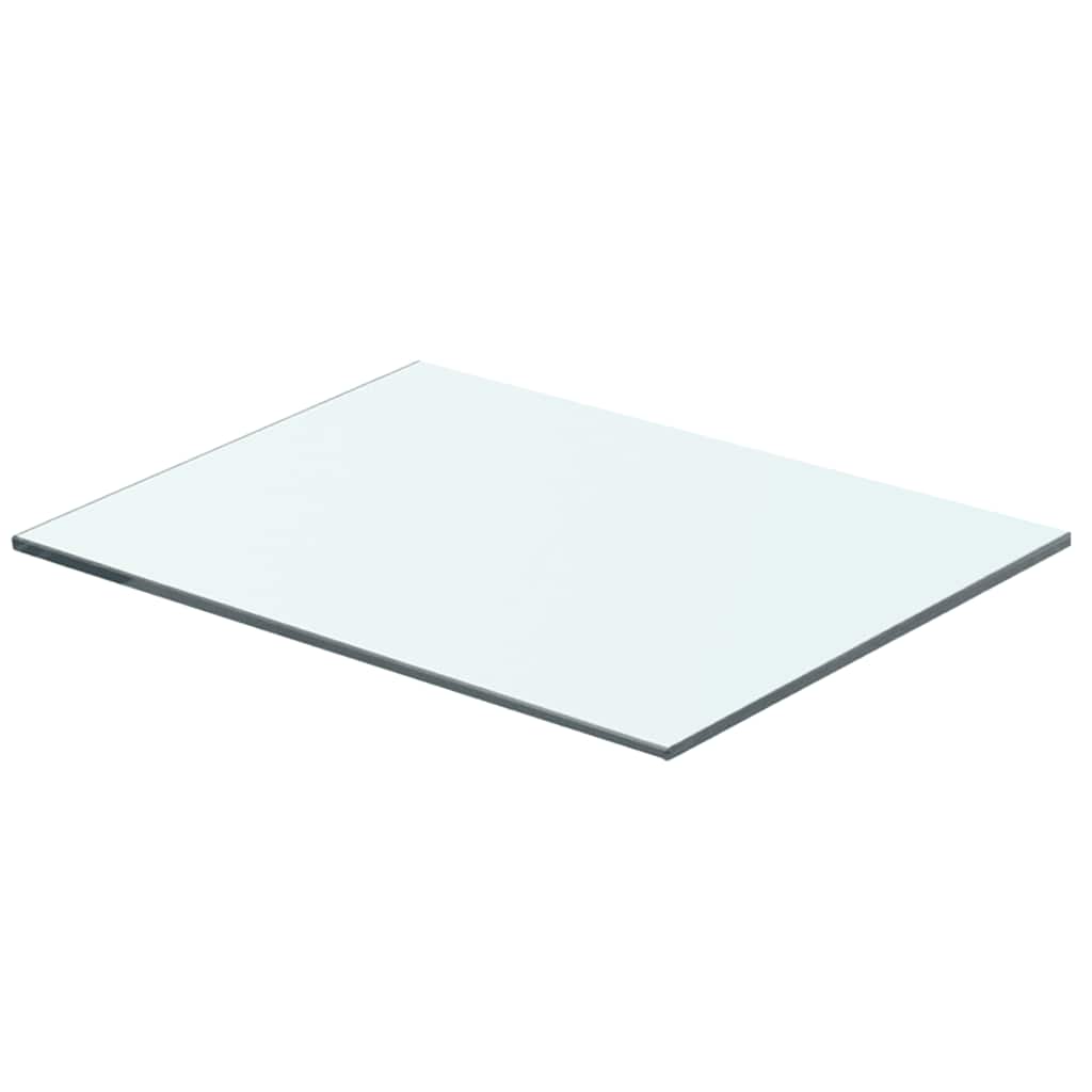 vidaXL Regalboden Glas Transparent 40 cm x 25 cm
