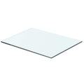 vidaXL Regalboden Glas Transparent 40 cm x 25 cm