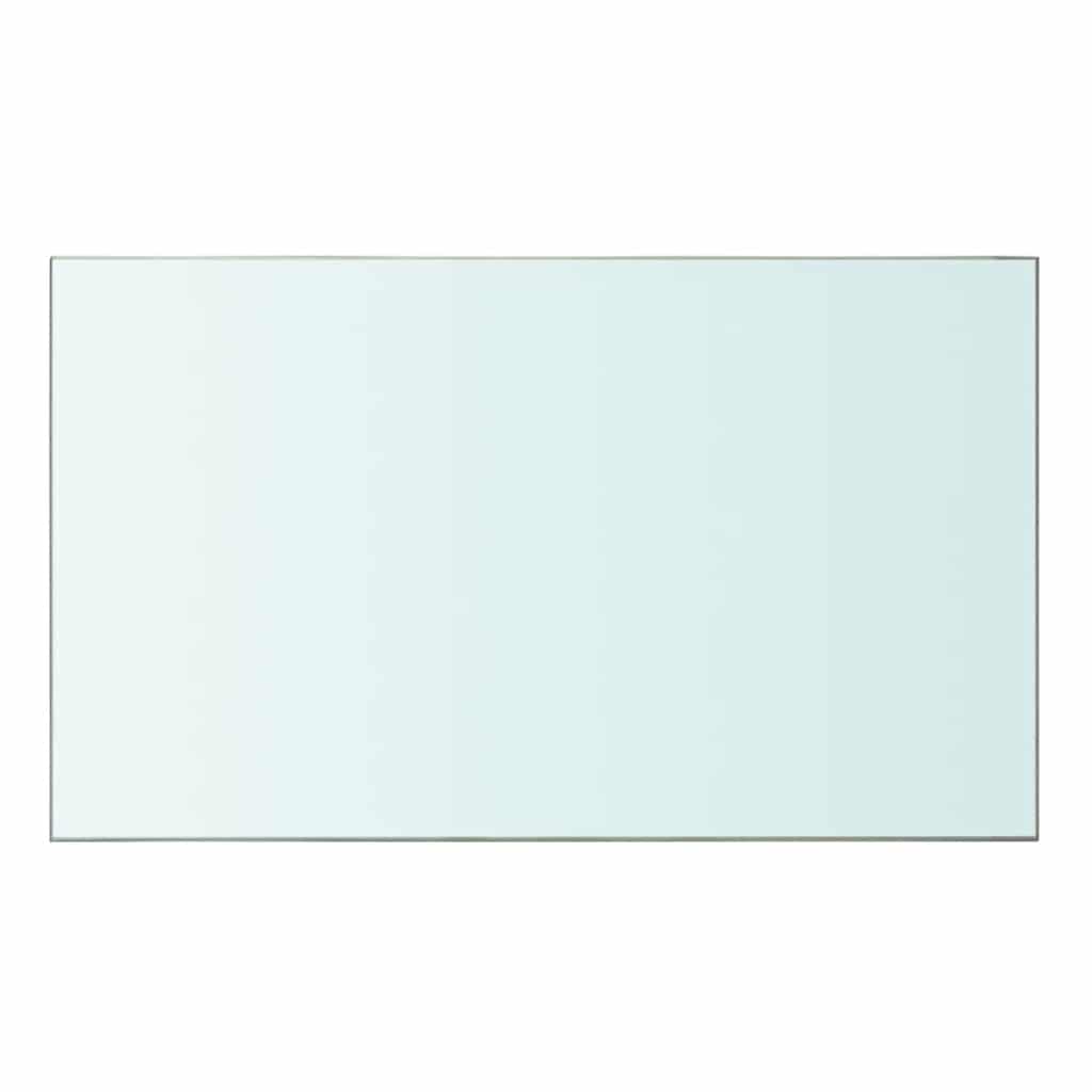 vidaXL Regalboden Glas Transparent 40 cm x 25 cm