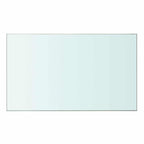 vidaXL Regalboden Glas Transparent 40 cm x 25 cm
