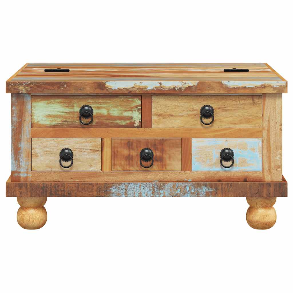 vidaXL Couchtisch Altholz 70x70x38 cm