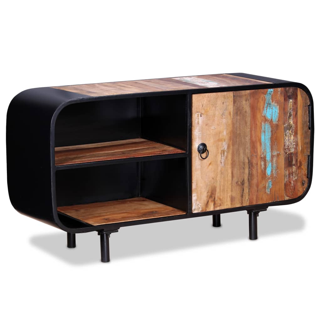 vidaXL TV-Schrank Altholz 90x30x48 cm