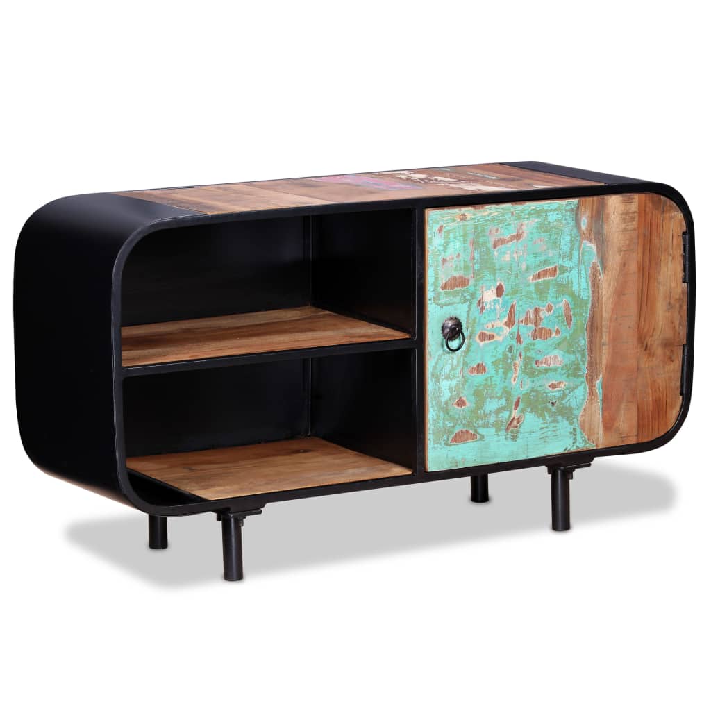 vidaXL TV-Schrank Altholz 90x30x48 cm